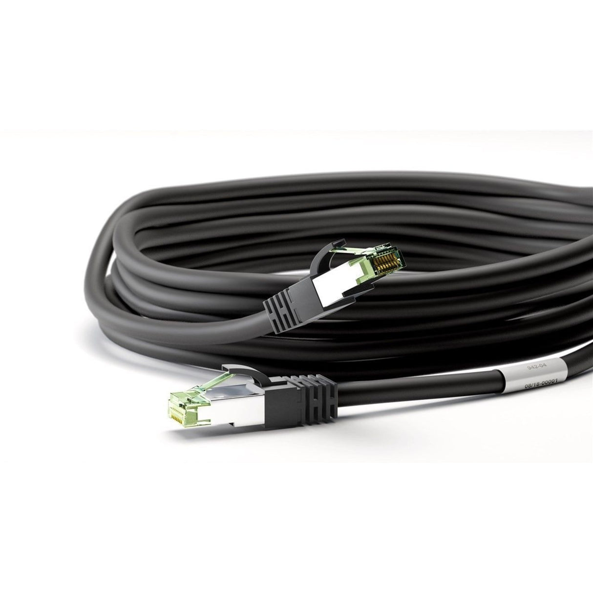 Goobay nettverkskabel kat.8.1 s ftp (svart, 0,5 meter)