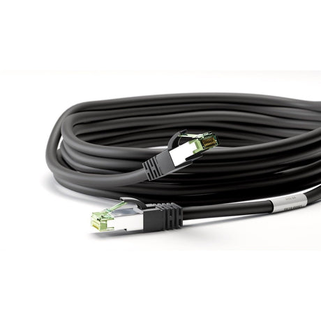 Goobay nettverkskabel kat.8.1 s ftp (svart, 0,5 meter)