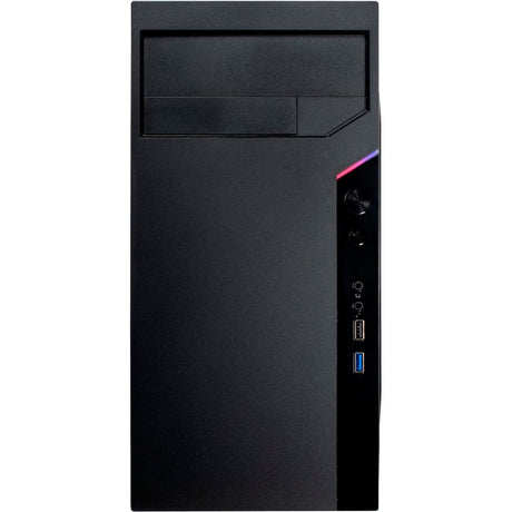 Inter-tech it-6505 reto mini věžový kryt (černý | 2x USB-A)