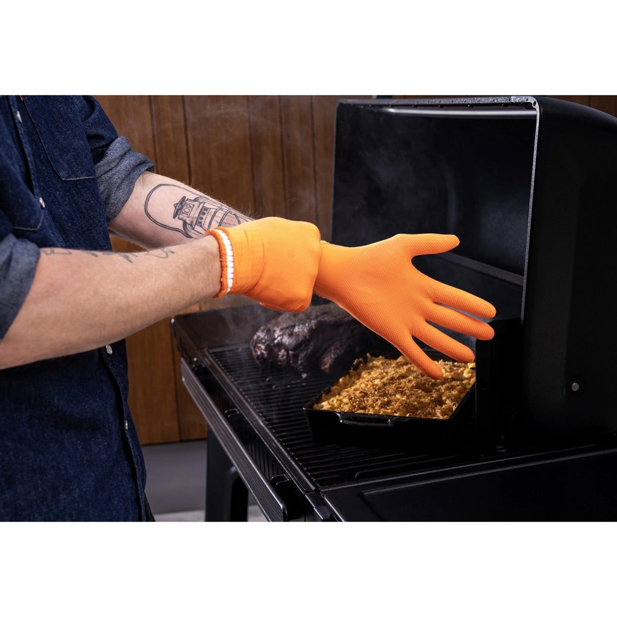 Traeger BBQ Prep Serve Gloves (Orange)