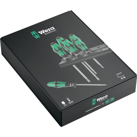 Wera 334 6 Schraubendreher Set Kraftform Plus