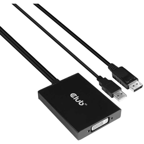 Club 3D DisplayPort to Dual Link DVI-D HDCP Off Version Active Adapter for Apple Cinema Displays (black)