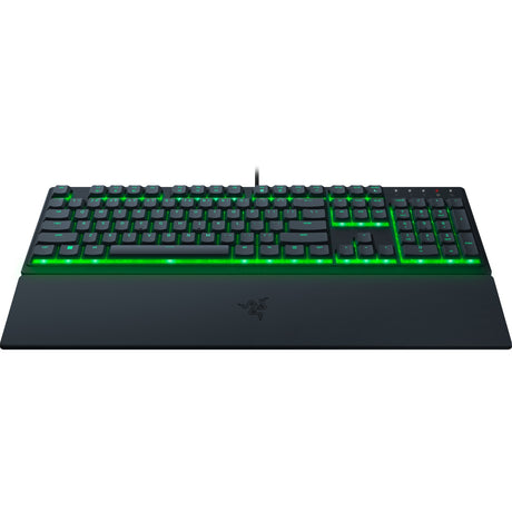 Razer Ornata V3 x Low Profile RGB Gaming Keyboard (Black, US Layout (QWERTY), Membrane, 100%)
