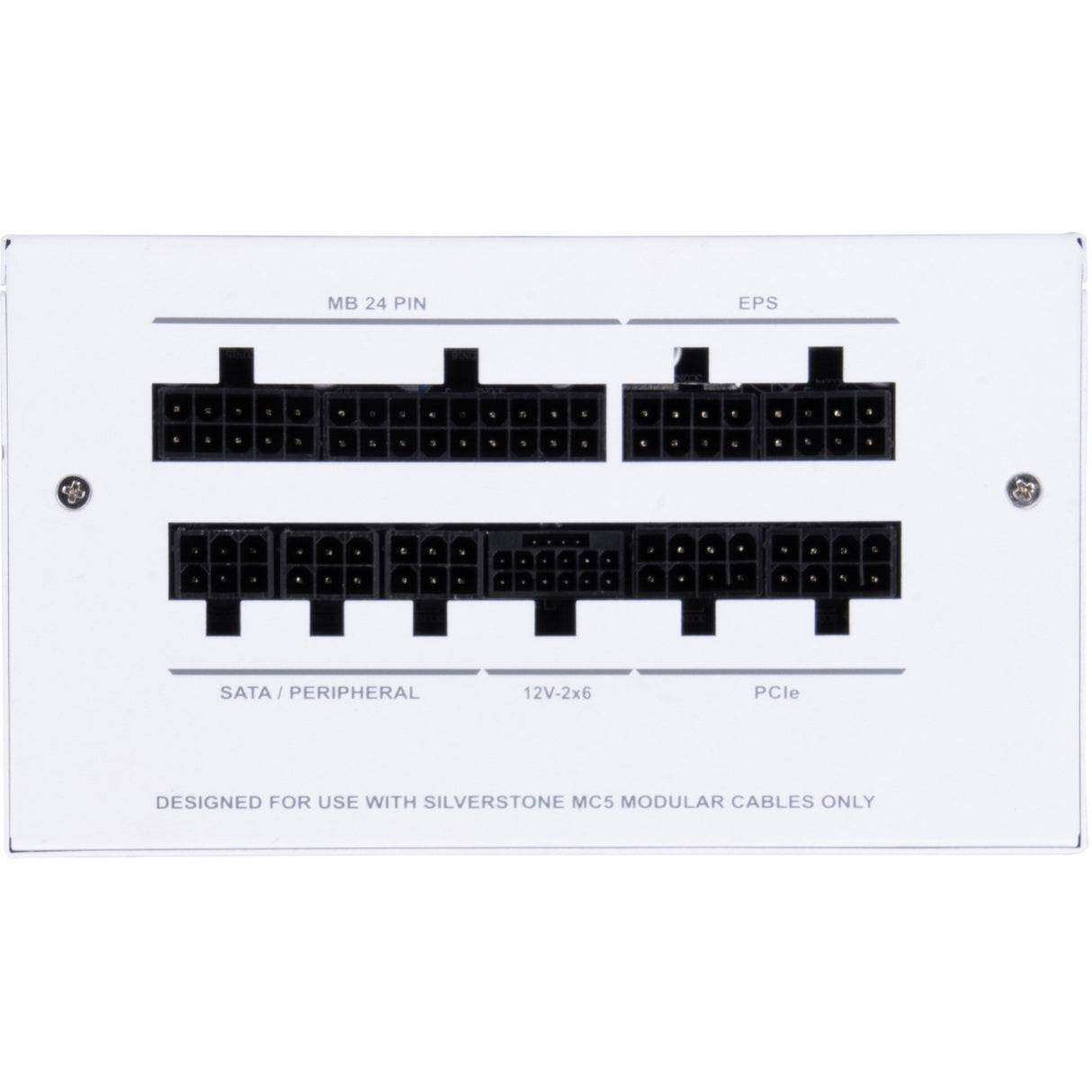 Silverstone sst-da850r-gma-www modular 850 Watt Energieversuergung (wäiss, 4x pcie)