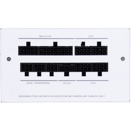 Silverstone sst-da850r-gma-www modulaire 850 watt voeding (wit, 4x pcie)
