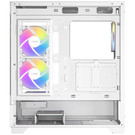 Antec CX700 Elite RGB Midi Tower Case (White | 2x USB-A | Tempered Glass)