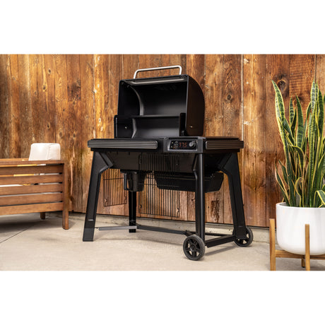 Traeger woodridge pellet barbecue (black, wifire)