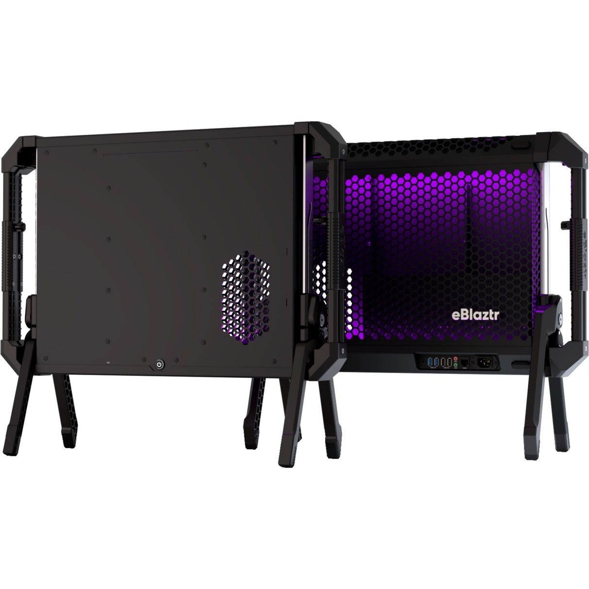 Eblaztr PC case desktop enclosure (black (matte))
