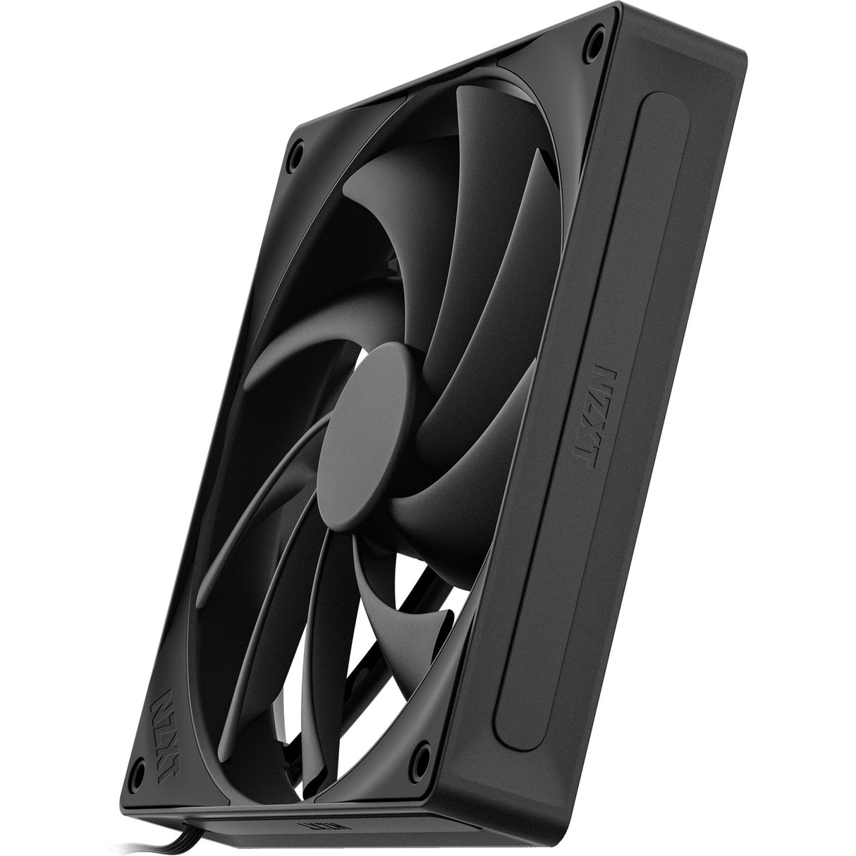 Nzxt f140q Case Fan (schwaarz, 140 x 140 x 25 mm, pwm)