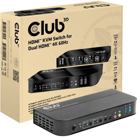 Club 3d csv-1382 kvm kapcsoló