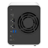Terramaster F2-425 Plus NAS (white, 2x 5GbE, HDMI, USB)