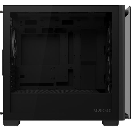 Boîtier mini tour Asus a23 plus (noir | 2x USB-A | 1x USB-C | RVB | verre trempé)