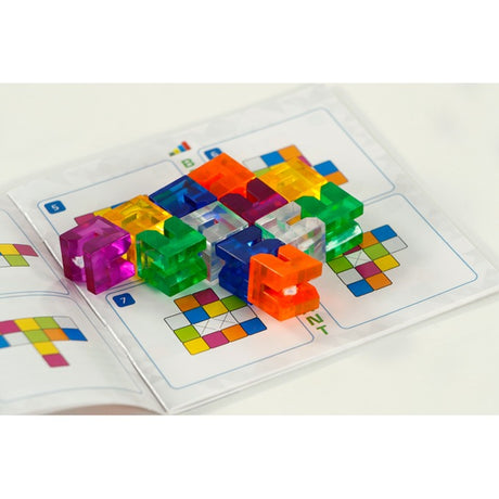 999games 999 games flex puzzler crystal denkspel (nederlands, 1 speler, vanaf 7 jaar, 80 opdrachten)