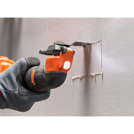 Black+Decker BDCOS18N-XJ 18V Oscillating Multi-Tool (Orange Black, Battery and Charger Not Included)