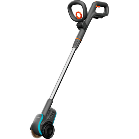 Gardena EasyWeed Accu Weed Brush 1800 18V P4A Solo Weed Remover (Grey Turquoise, Battery and Charger Not Included, Power For All Alliance)