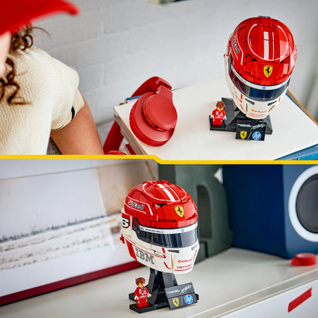 Lego special edition 43014 Scuderia Ferrari HP Charles Leclerc helmet