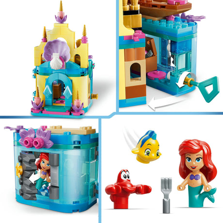 Lego Disney Princess 43285 Arielles magischer Minipalast | 2 Stk