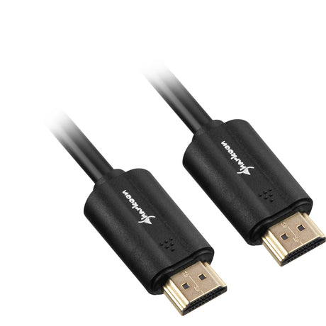 Sharkoon HDMI 2.0 Kabel (schwaarz, 7,5 Meter, 4k)