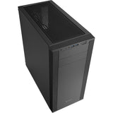 Sharkoon m25-v midi tower case (black | 2x usb-a)