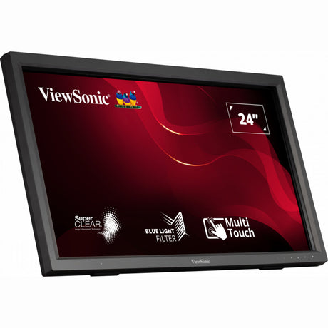 Viewsonic IR Touch Monitor TD2423 24 (black, 1x HDMI, VGA, DVI-D, USB-A, USB-B)