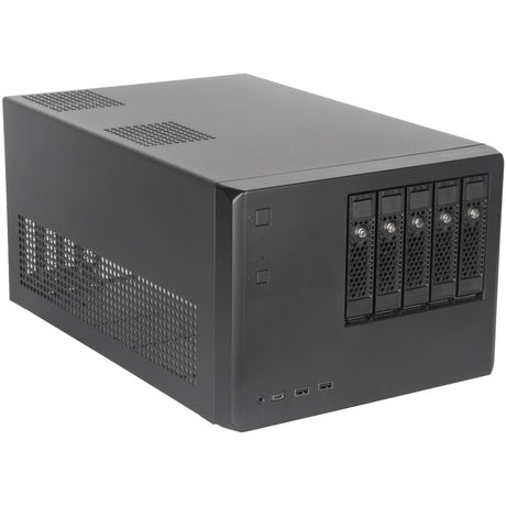 Silverstone sst-cs351 Mini-Tower-Gehäuse (schwarz | 2x USB-A | 1x USB-C)