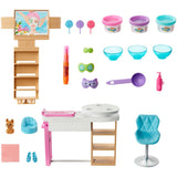 Barbie Face Mask Spa Day Playset Doll