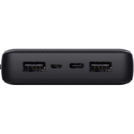 Trust primo 20.000 mah eco power bank (schwaarz)