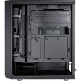 Fractal Design Meshify C Midi Tower Case (Black | 2x USB-A | Tempered Glass)