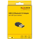 Delock USB 2.0 Bluetooth 5.0 mini adapteris Bluetooth adapteris
