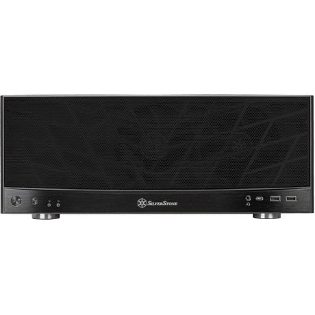 Silverstone SST-GD11B HTPC ház (fekete | 2x USB-A | 1x USB-C)