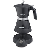 Ariete Moka Aroma Coffee Maker 1358 11 Moka Pot (Black)