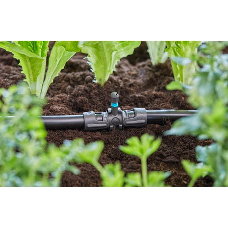Gardena Micro-Drip-System T-joint for sprayers connection (dark gray)
