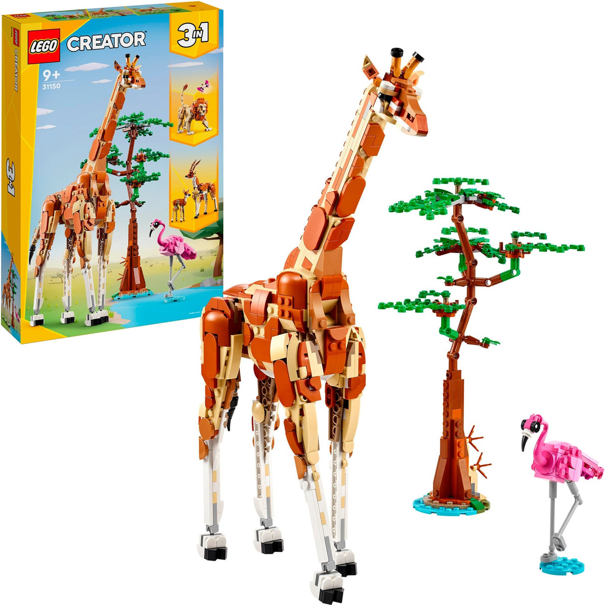 Lego Creator 3in1 Safari Déieren - 31150