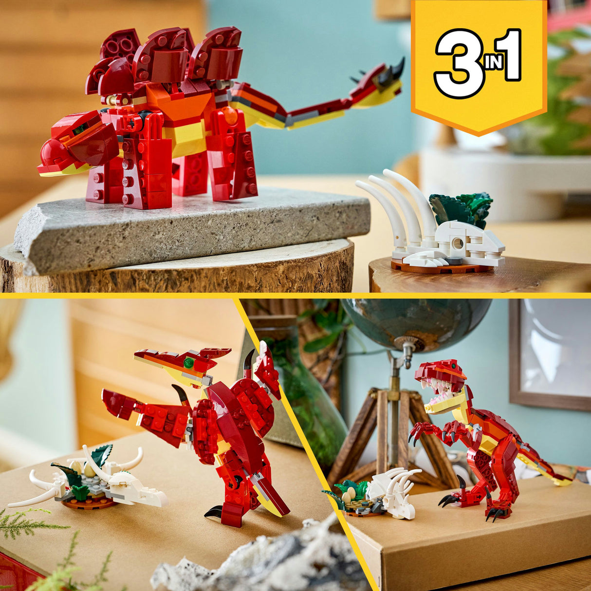 Lego creator 31379 ferocious dinosaur