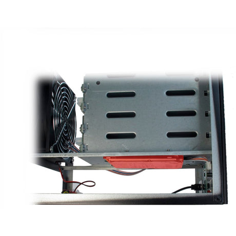 Inter-tech sc-4004 mini tornhus (svart | 1x USB-A)