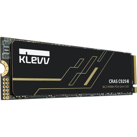 Klevv Cras C925G 1 TB SSD (Black, K01TBM2SP0-25G, PCIe Gen 4.0 x4, NVMe 2.0)