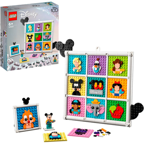 Lego Disney - 100 let Disneyjevih animacijskih figuric igrače za sestavljanje (43221)