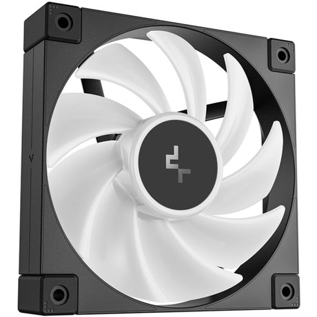 Deepcool FD12 ARGB case fans (black, 3 pieces, 120 x 120 x 25 mm, PWM, 3 pieces, 4-pin PWM fan connector)