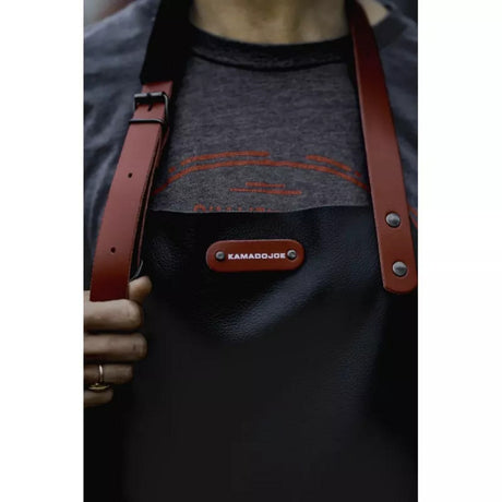 Kamado Joe leather apron (brown, one size fits all)