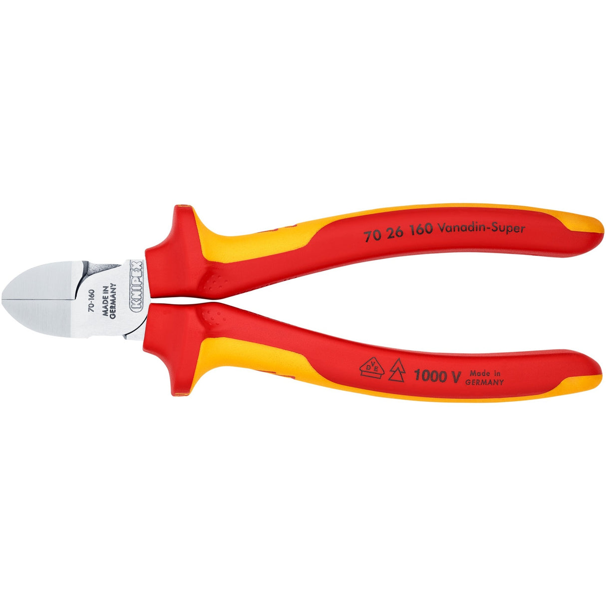 Knipex 7026160 side cutting pliers - 160mm