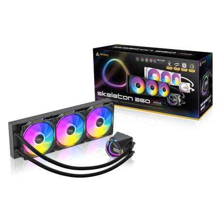 Antec szkielet 360 argb chłodzenie wodne (czarny)