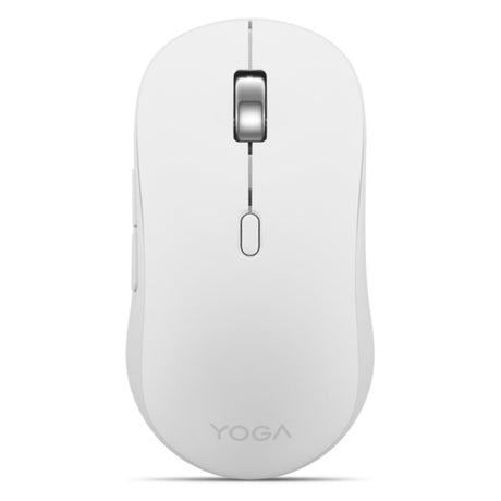Lenovo Yoga Silent Bluetooth Mouse Seashell (White Grey, Bluetooth 5.3)