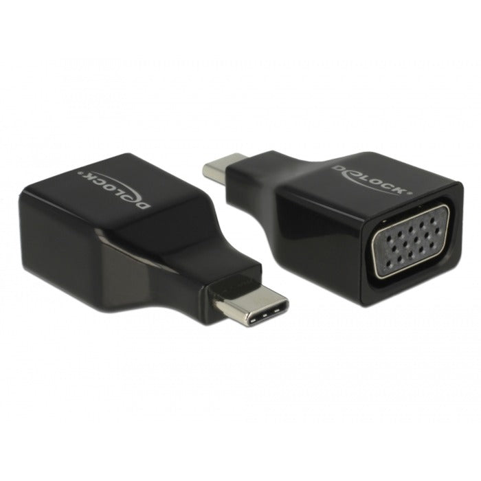 Adapter Delock USB Type-C do VGA (tryb DP Alt)