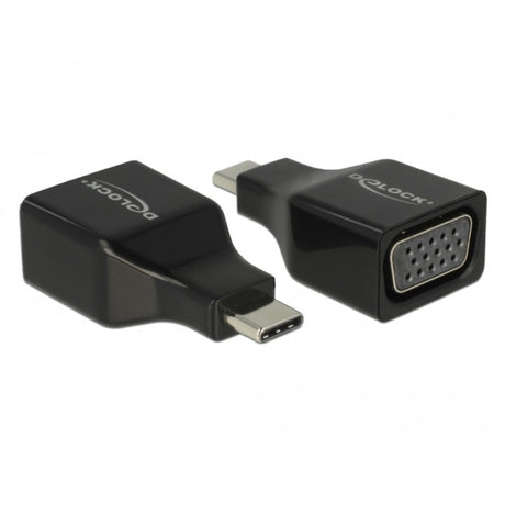Adaptateur Delock USB-C vers VGA (DP Alt Mode) (noir)
