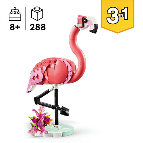 Lego creator 31170 wild animals pink flamingo