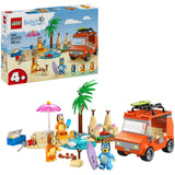 Lego bluey - bluey's car ride to the beach construction toy (11202)