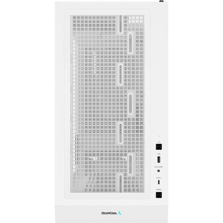 Deepcool CH560 Midi Tower Case (White | 1x USB-A | 1x USB-C | RGB | Tempered Glass)
