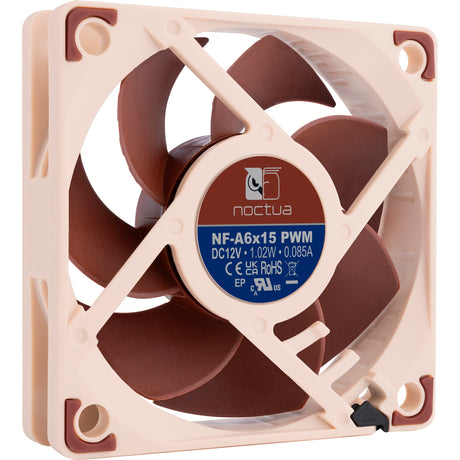 Ventilateur de boîtier Noctua nf-a6x15 pwm (60 x 60 x 15 mm)