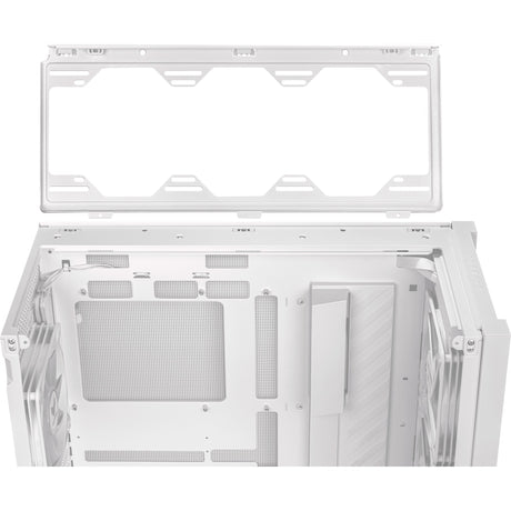 Asus tuf gaming gt302 argb midi bokšto korpusas (baltas | 2x usb-a | 1x usb-c | rgb | grūdintas stiklas)