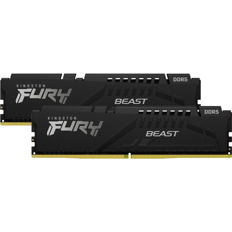 Kingston Fury Beast 16 GB DDR5-5200 (2x 8 GB) RAM (schwarz, KF552C40BBK2-16, XMP 3.0)